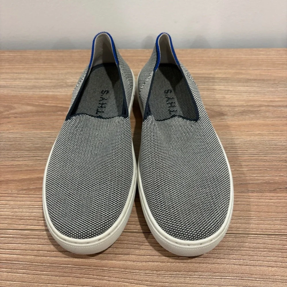 Rothy's The Sneaker Slip On Womens Grey Size 7 Sustainable Knit Washable Shoes